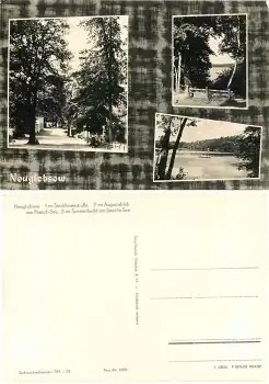 16775 Neuglobsow Mehrbildkarte Stechlinstrasse *1964 Hanich1609