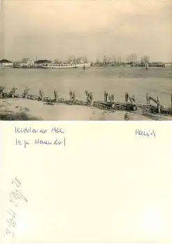 18565 Hiddensee Neuendorf Hafen "MS Granitz" Druckvorlage 1966 Hanich Foto