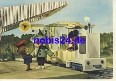 Unser Sandmännchen am Bahnhof 6244 DDR Kinderfernsehen *1973