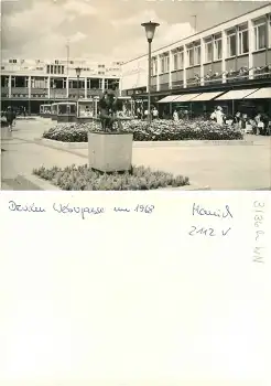 Dresden Webergasse "Am Wall"  Druckvorlage *1968 Hanich2112 Variante