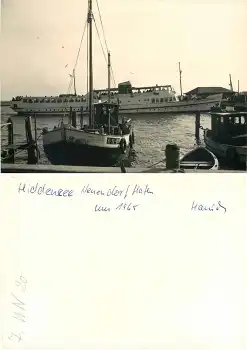 18565 Hiddensee Ausflugsdampfer "Deutsch Sowjetisch Freundschaft" Druckvorlage 1965 Hanich Foto