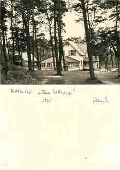 18565 Hiddensee Gaststätte "Zum Klausner" Druckvorlage 1965 Hanich Foto