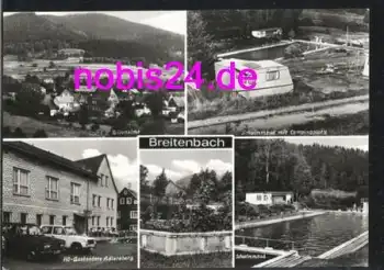 98553 Breitenbach Camping Gasthof Freibad *ca.1984