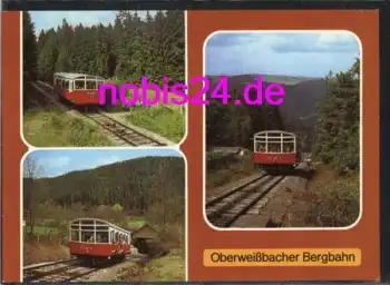 98744 Oberweißbach Bergbahn o 2.10.1989