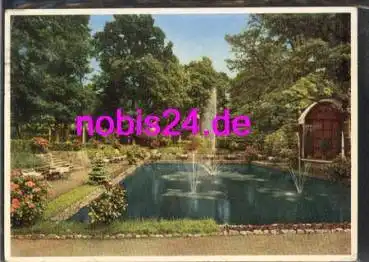 Hamburg Garten Jägersbrunnen o 22.8.1955