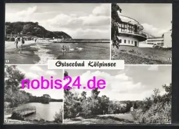 17459 Kölpinsee Ferienheim Strand o ca.1980