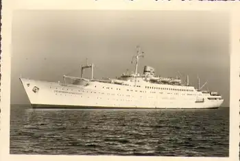 Passagierschiff FDGB Urlauberschiff MS "Völkerfreundschaft" o 10.6.1960