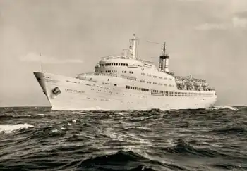 Passagierschiff   GTMS "Fritz Heckert"  * ca. 1960