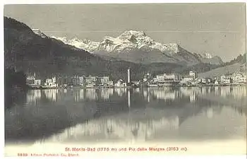 St. Moritz und Piz della Margna o 5.9.1907