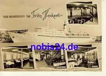 Passagierschiff  TMS "Fritz Heckert" o 1966