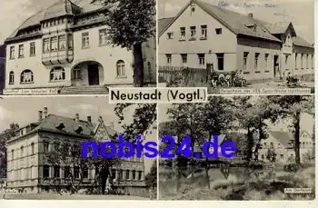 08223 Neustadt Gasthof Schule o 1960