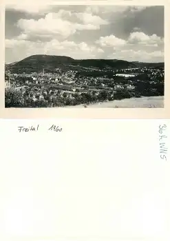 01705 Freital Blick zum Bahnhof Hainsberg Druckvorlage um 1960 Hanich Foto