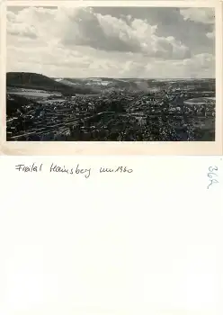 01705 Freital Hainsberg Druckvorlage um 1960 Hanich Foto