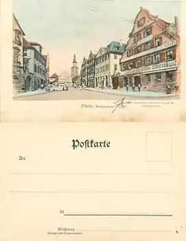 90762 Fürth Marktplatz  *ca.1900