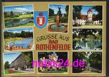 49214 Bad Rothenfelde Kurhaus Freibad o 26.8.1972