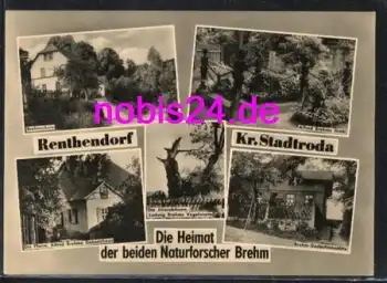 07646 Renthendorf Schule Brehmhaus  *ca.1963