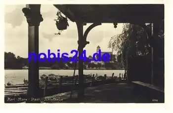 Karl Marx Stadt Schlossteich o ca.1955