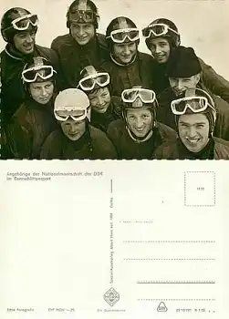 Rennschlitten Nantionalmannschaft der DDR *ca. 1970