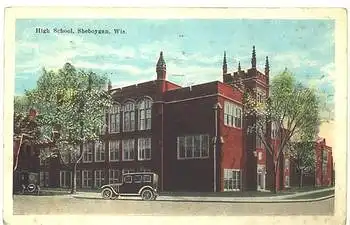 Sheboygan High School Wisconsin o 16.5.1927