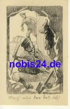 Soldat  1.Weltkrieg Künstlerkarte *ca.1915