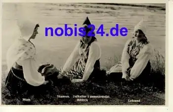 Frauen in Trachten SCHWEDEN *ca.1955