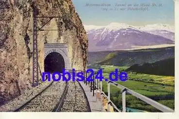 Mittenwaldbahn Tunnel *ca.1915