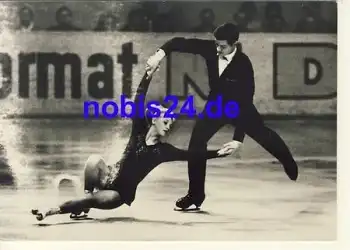 Eiskunstlaufen Echtfoto *ca.1966 Tatjana Shuk Alexander Gorelik