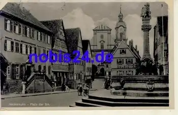 74172 Neckarsulm Markt o 1943