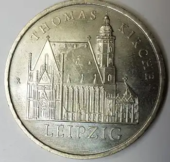 Jäger 1598 - 5 Mark 1984 Leipzig Thomas Kirche