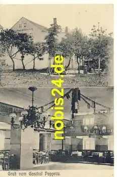 Pappritz Dresden Gasthof o 19.7.1909