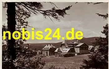 Pomezni boudy Grenzbaude Mala Upa Kleinaupa Riesengebirge o 1954