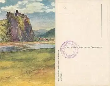 Strekov Künstlerkarte A. Brabenec *ca.1920