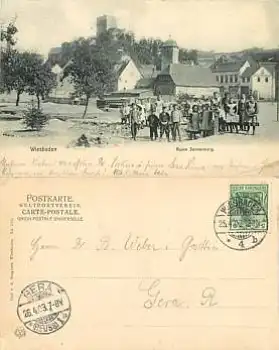 Wiesbaden Sonnenberg o 25.4.1903