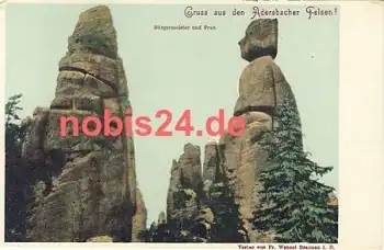 Adersbacher Felsen *ca.1910