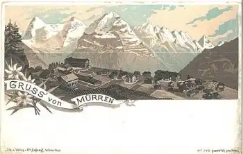 Mürren Litho Schweiz * ca. 1900