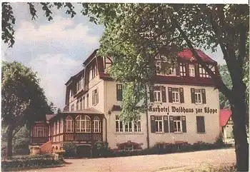07639 Bad Klosterlausnitz Kurhotel Waldhaus zur Köppe o 9.12.1970