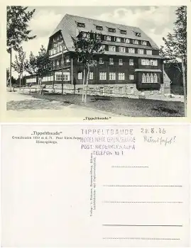 Tippeltbaude Klein Aupa Riesengebirge * 1936