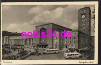 Stuttgart Hauptbahnhof Busse o 15.10.1941