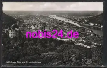 Heidelberg vom Rindenhäuschen o 15.9.1959