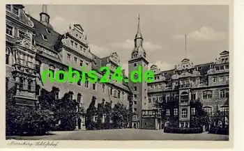 06217 Merseburg Schloßhof *ca.1950