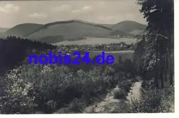 99891 Tabarz Blick zum Inselsberg o 1962