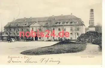 06493 Ballenstedt Harz Grosser Gasthof o 27.6.1907