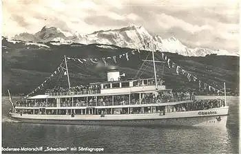 Bodensee-Motorschiff "Schwaben" * ca. 1960