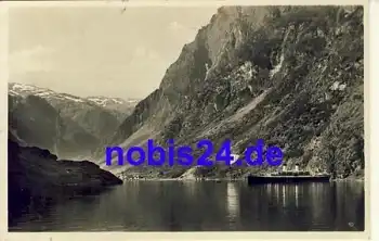 Gudvangen Dampfer NORWEGEN *ca.1920
