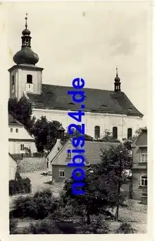 Podborany Kirchenansicht o ca.1950