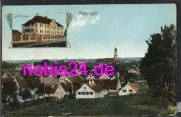 Göggingen Augsburg mit Krankenhaus o 1.10.1908