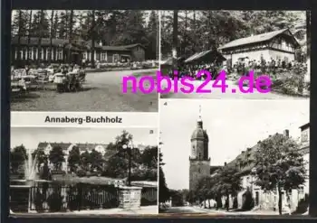 09456 Annaberg Buchholz Gasthaus Kirche o ca.1982
