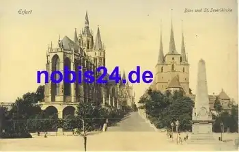 Erfurt Dom St. Severikirche  *ca.1915