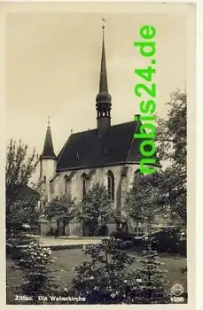 02763 Zittau Weberkirche o 4.1.1944