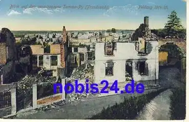 Somme Py Zerstörung *ca.1915